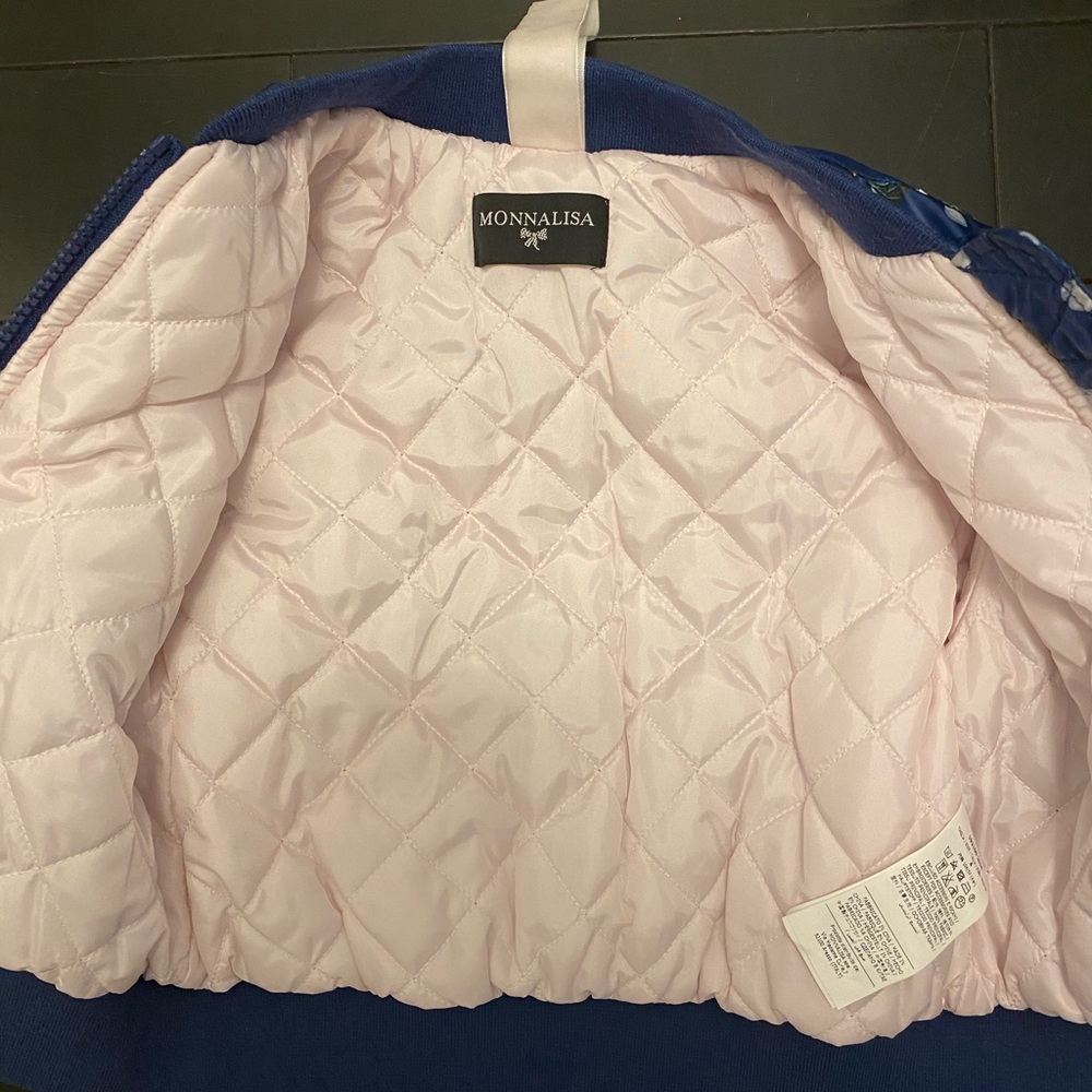 Mona Lisa Brand New Little girls Puffy Jacket - Picture 4 of 6